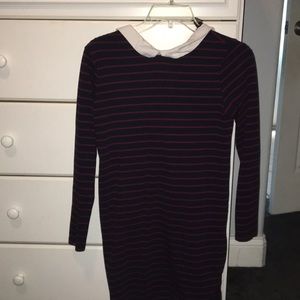 Forever 21 Collared Striped Dress!